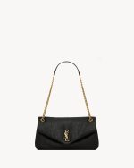 YSL CALYPSO Medium in Grained Lambskin